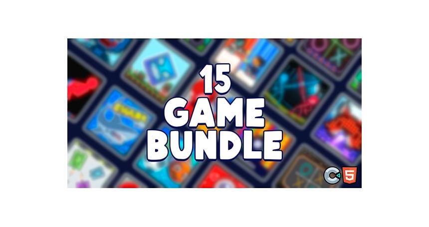 15 HTML5 GAMES BUNDLE (Construct 3 - HTML5)