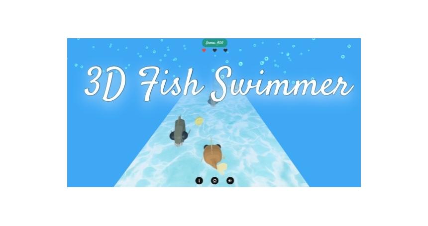 3D Fish Swimmer - Cross Platform Runner Game