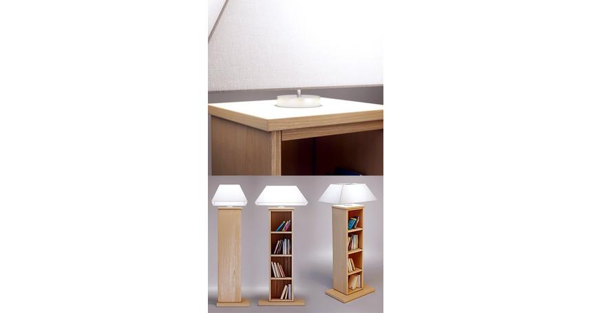 3d model of Bookcase lamp CASAMILANO