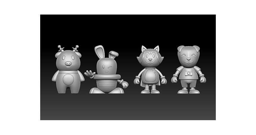 4 toys print