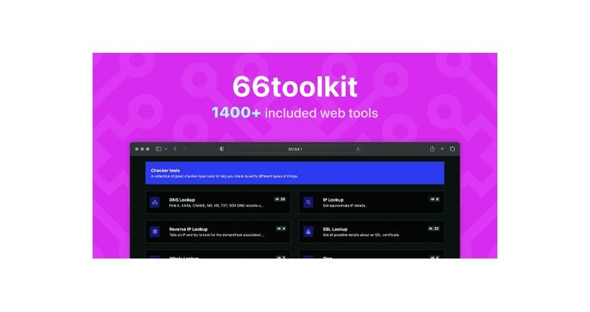 66toolkit - Ultimate Web Tools System (SAAS)