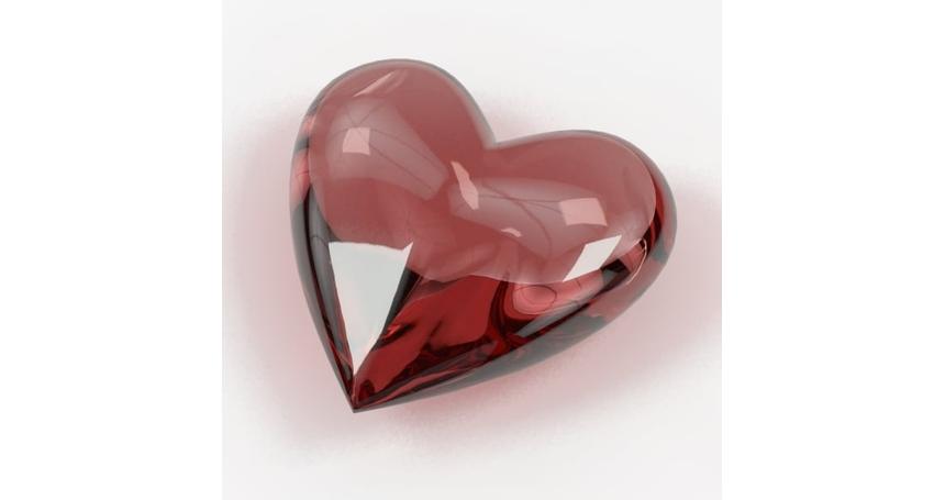 A Heart Shaped Gemstone 02