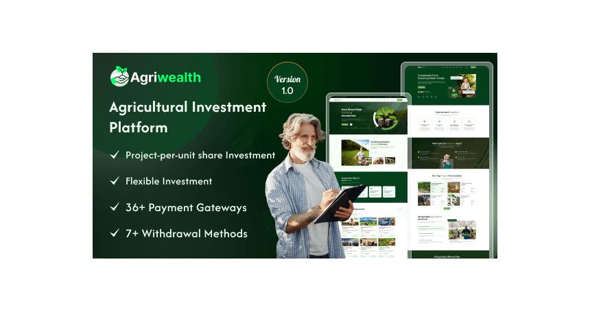 AgriWealth - Agricultural investment Solution