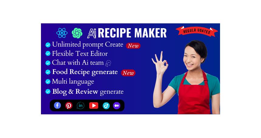 Ai recipe maker - Open AI Blog & review writing tool | ChatGPT AI Writing Assistant | Ai chatbot