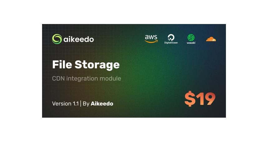 Aikeedo Cloud Storage Plugin - AWS S3, Digital Ocean Spaces, Wasabi, Cloudflare R2 V1.1.1