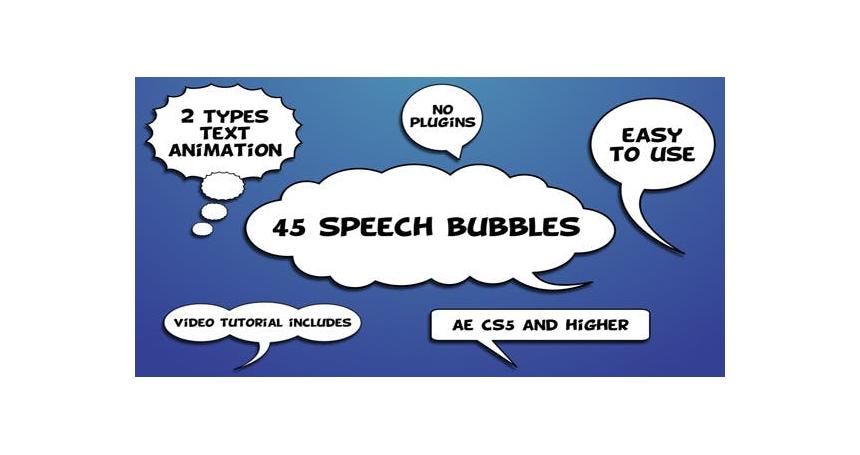 Animated Speech Bubbles