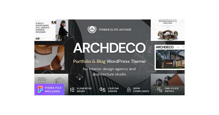 Archdeco - Architecture & Interior Design Agency Portfolio WordPress Theme