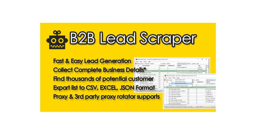 B2B Lead Scraper