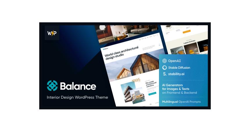 Balance - Interior Design WordPress Theme