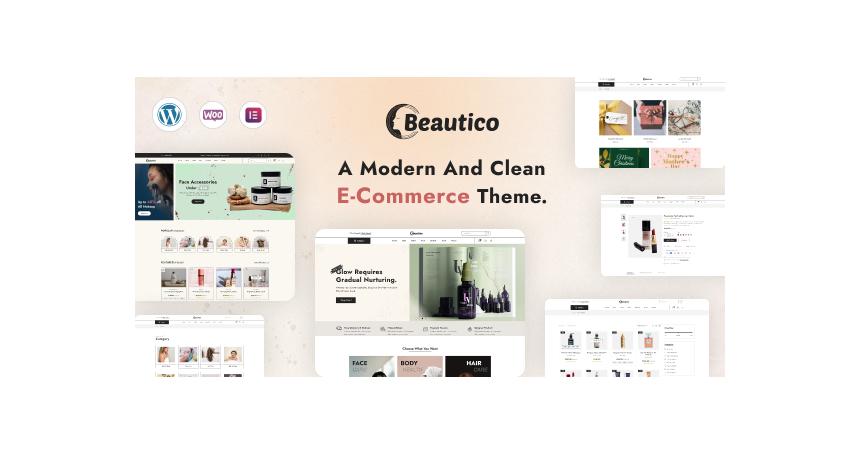 Beautico - Beauty Cosmetics Shop WordPress Theme