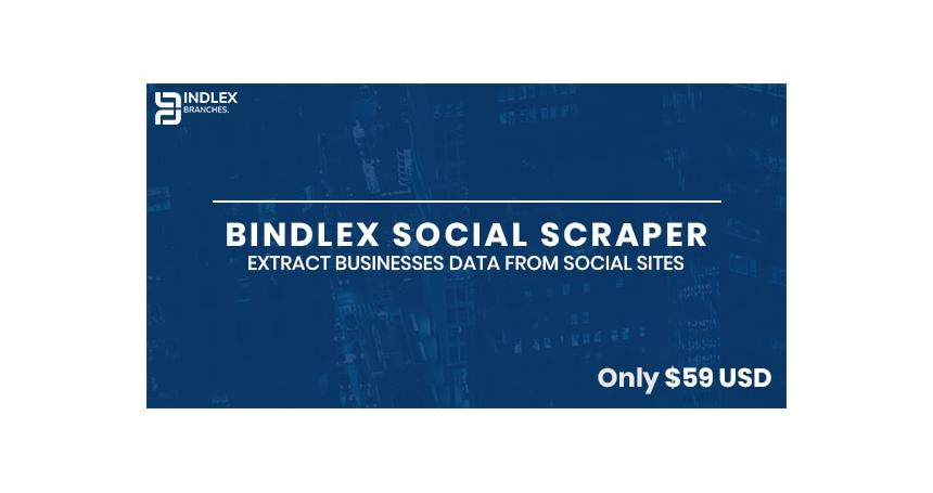 Bindlex Social Scraper - Extract businesses data from social sites