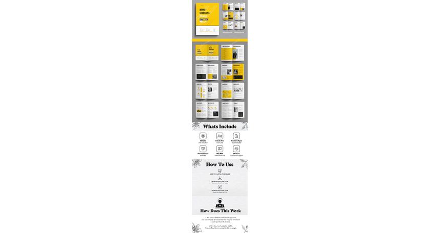 Brand Strategy Brochure Template