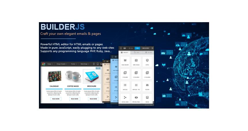 BuilderJS - HTML Email & Page Builder