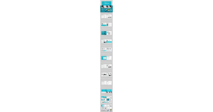 Business Proposal Template Landscape