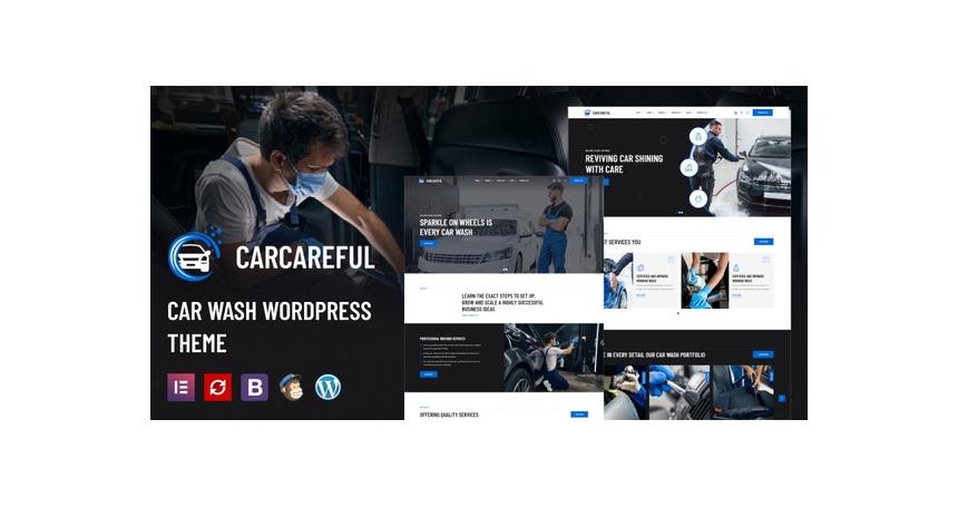 Carcareful - Car Wash WordPress Theme V1.1