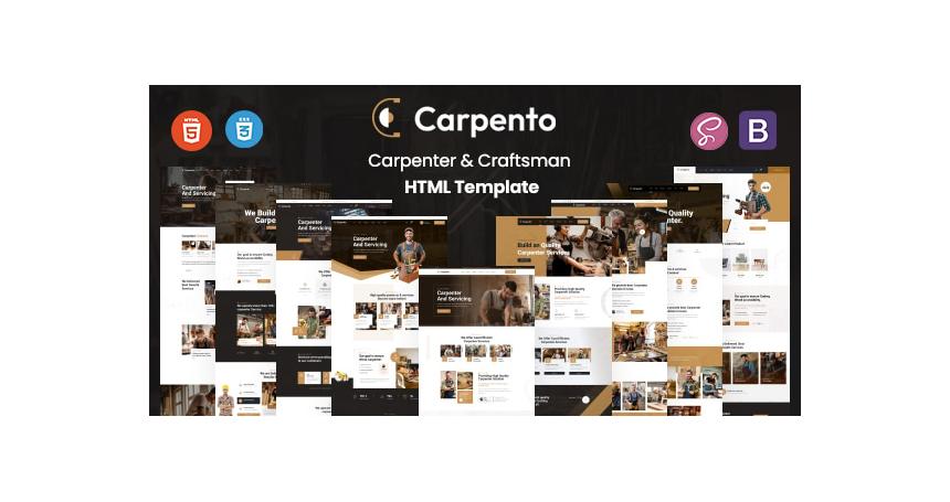 Carpento - Carpenter and Craftsman HTML Template