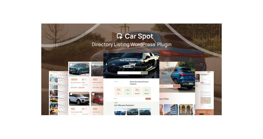 CarSpot - Car Directory Listing WordPress Plugin