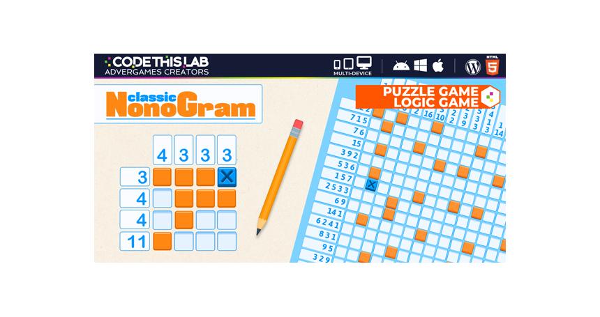 Classic Nonogram - HTML5 Logic Game