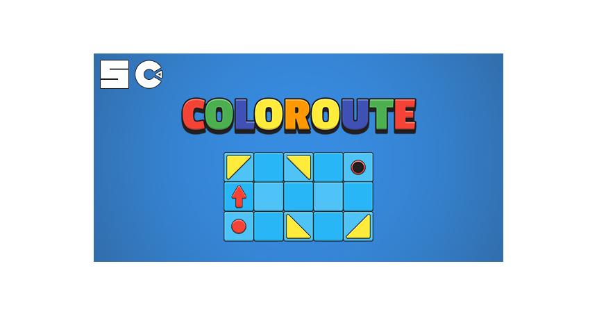 Coloroute - HTML5 Puzzle Game (Construct 3)