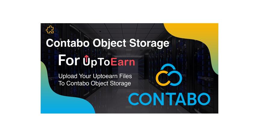 Contabo Cloud Object Storage Add-on For UpToEarn