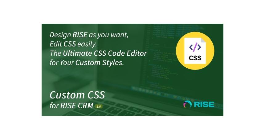 Custom CSS for RISE CRM