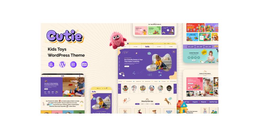 Cutie - Children School, Toys Store Theme