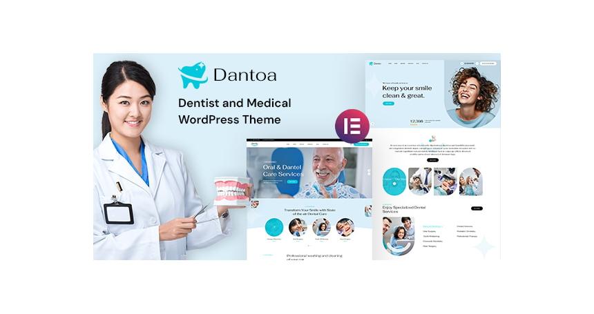 Dantoa - Dental & Medical WordPress Theme