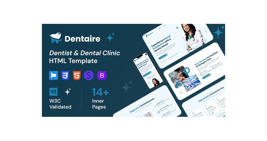 Dentaire - Dentist & Dental Clinic HTML Template