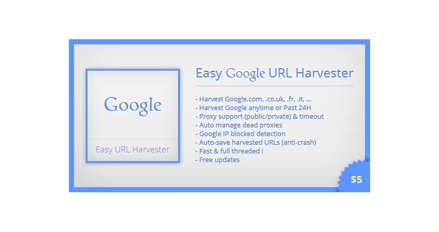 Easy Google URL Harvester