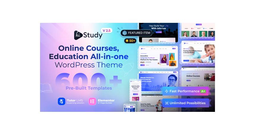 Education WordPress Theme | HiStudy