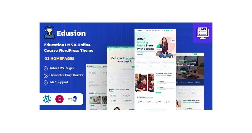 Edusion - Education LMS WordPress Theme