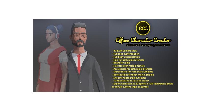 Efface Character Creator - Ultimate Solution For Your Game Character