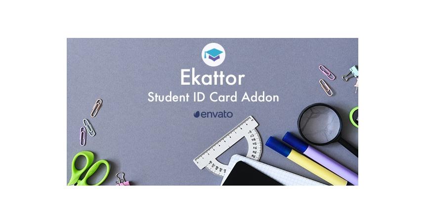 Ekattor Student ID Card Addon