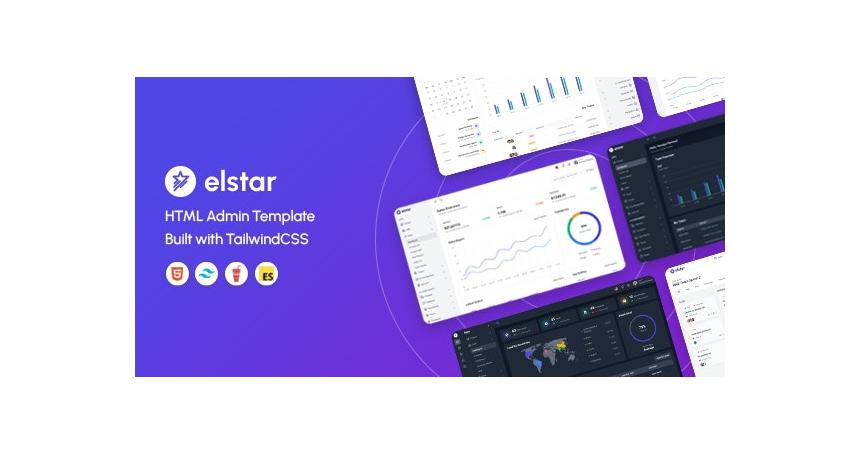 Elstar - Tailwind HTML Admin Template