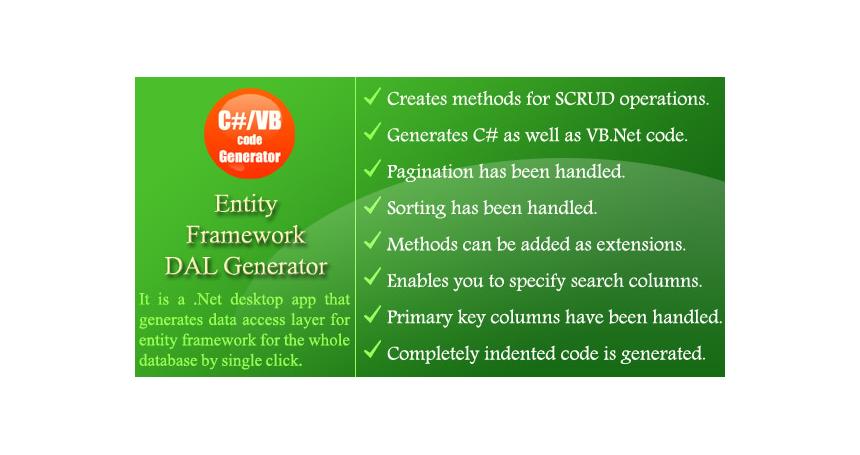 Entity Framework DAL Generator