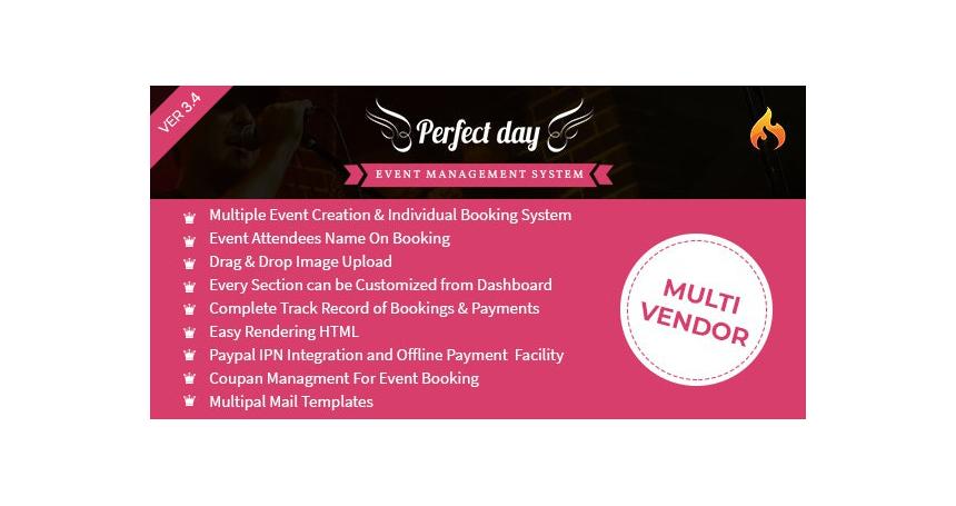 Event Management System - Perfect Day