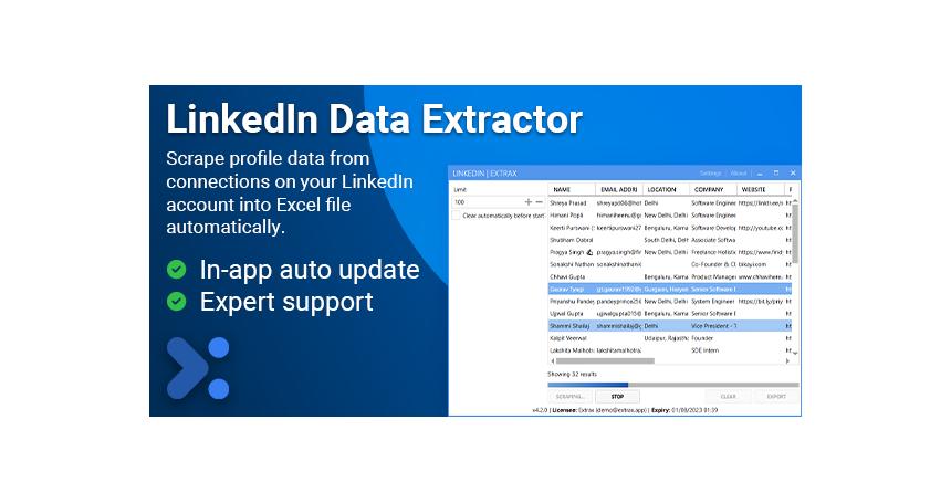 Extrax - LinkedIn Data Extractor