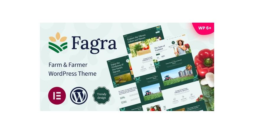 Fagra - Farm & Farmer WordPress Theme