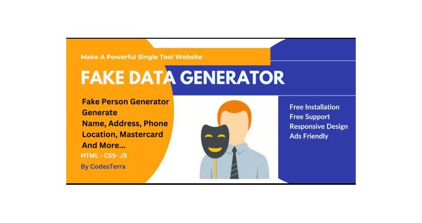 Fake Person Generator Script