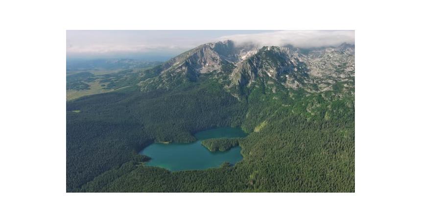 Famous Black Lake in Durmitor Park