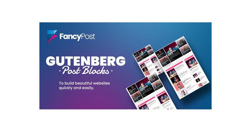 FancyPost – Gutenberg Post Grid, Carousel & Slider Blocks V5.3.0