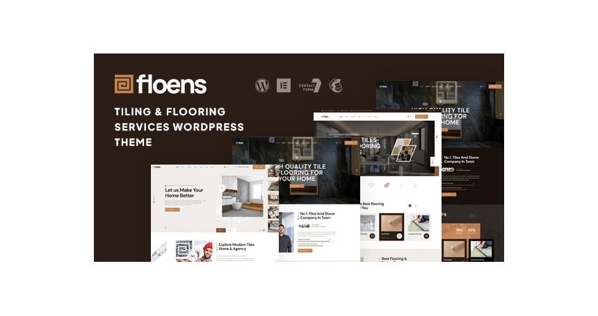 Floens - Tiling & Flooring Services WordPress Theme