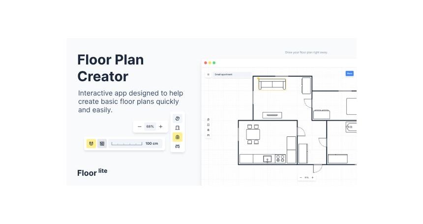 FloorLite - Interactive Floor Plan Creator V2024