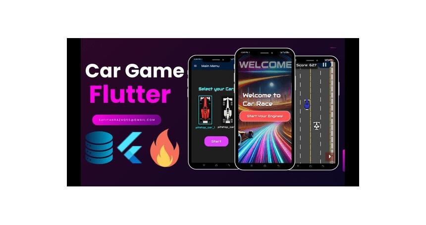 Flutter Flame Car Race Game