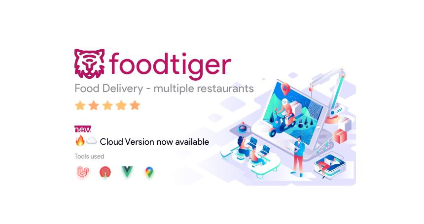 FoodTiger - Food delivery - Multiple Restaurants