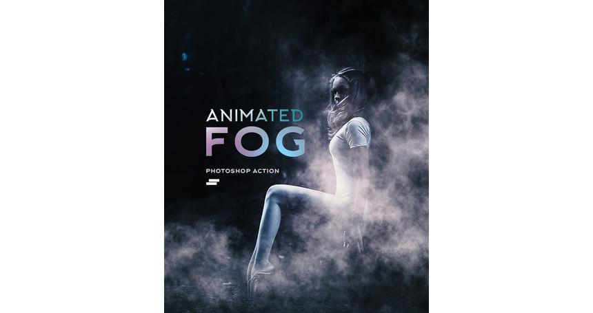 Gif Animated Fog Photoshop Action