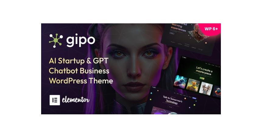 Gipo - AI Startup & GPT Chatbot Business WordPress Theme