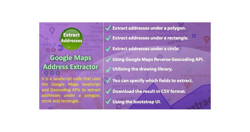 Google Maps Data Extractor