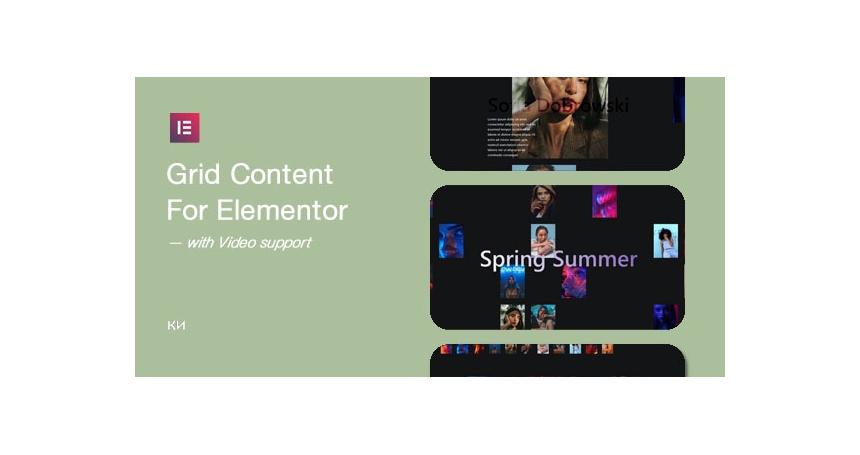 Grid Preview Content For Elementor