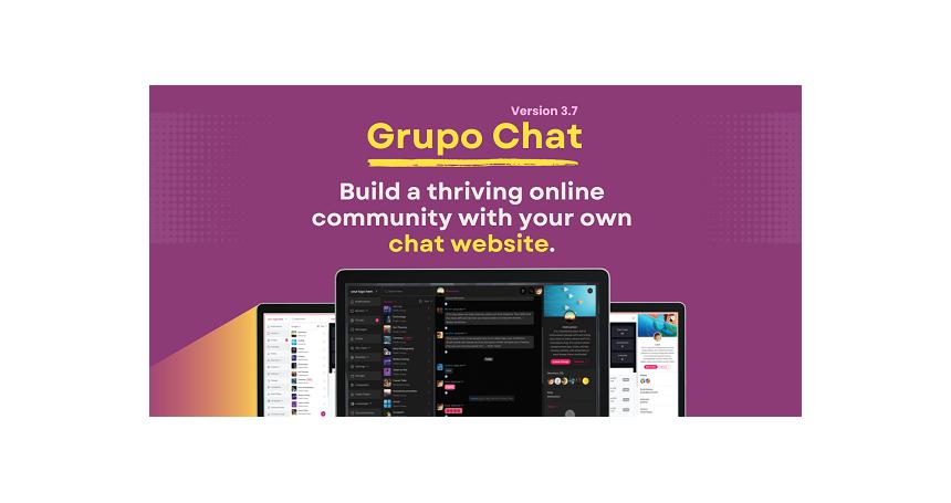 Grupo Chat - Chat Room & Private Chat PHP Script